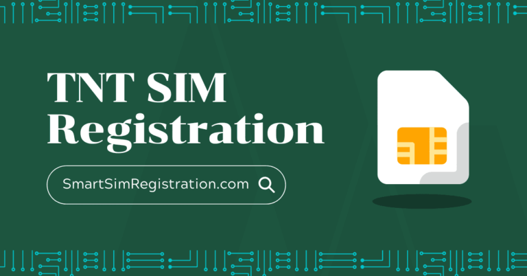 new sim card registration tnt